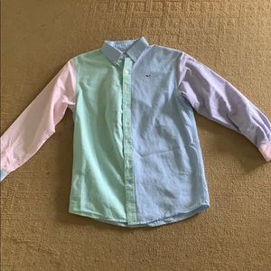 Vineyard vines size 16-18 cotton shirt